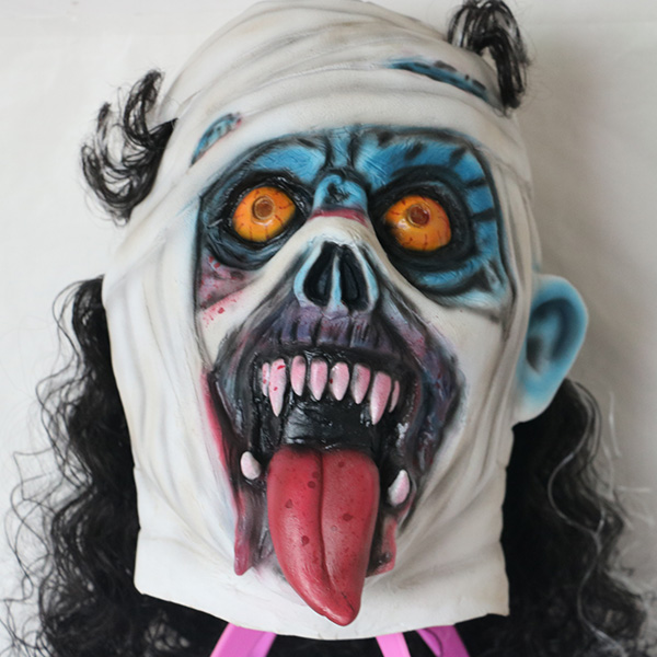 万圣节面具假发厂家